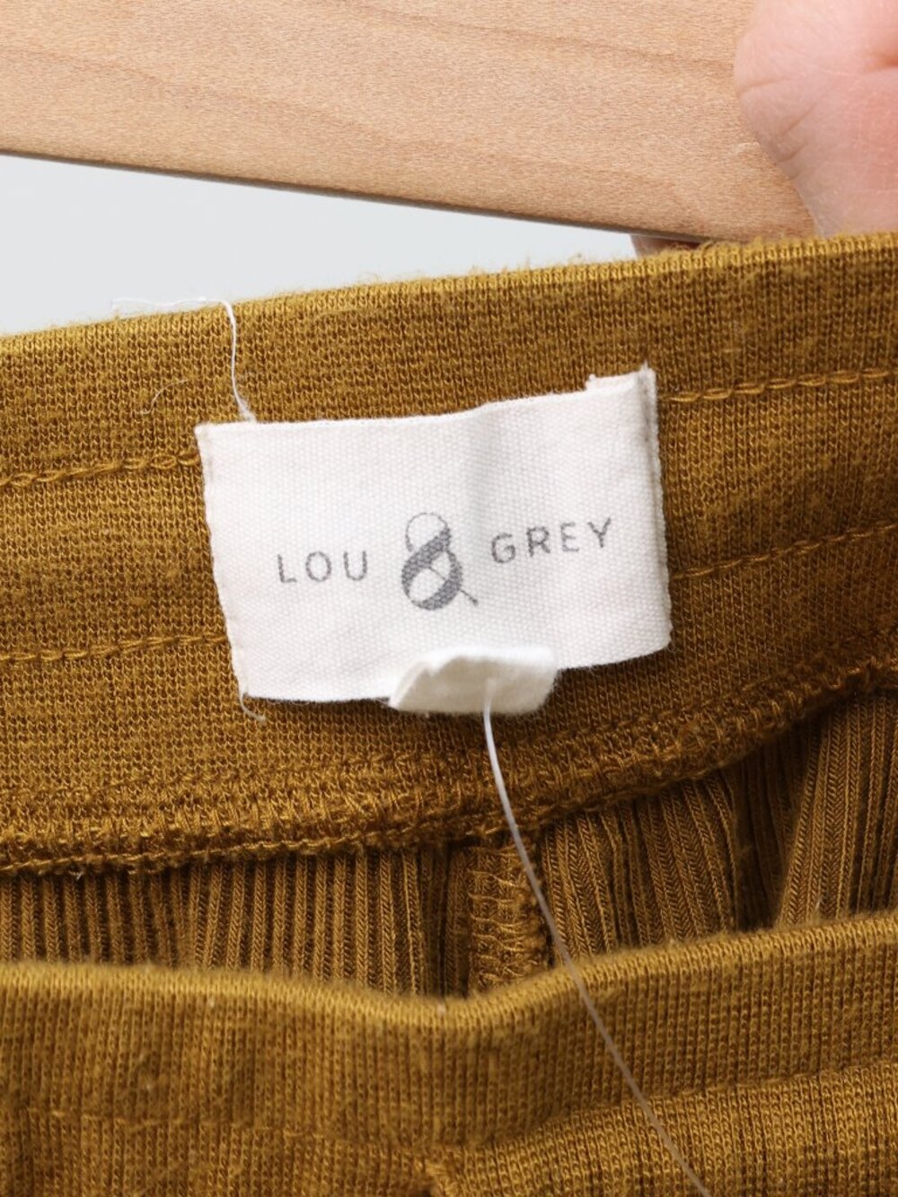 Lou & Grey Ribbed Shorts Aztec Gold Small - Picture 4 of 4